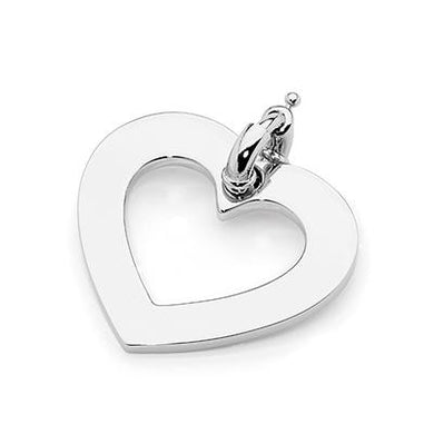 Interchangable Jewellery - Heart in Imitation Silver